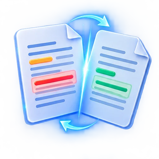 DocSnap iPhone interface: Compare documents