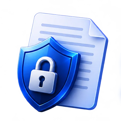 DocSnap iPhone interface: Protect PDF