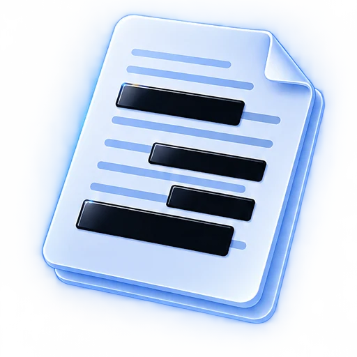 DocSnap iPhone interface: Redact