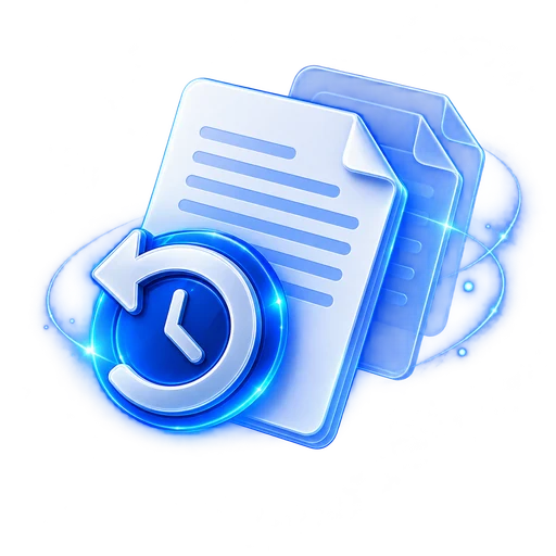 Restore an earlier document version on iPhone